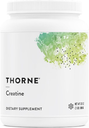 Picture of THORNE Creatine, Micronized Creatine Monohydrate Powder, 180 Servings | Supports Lean Muscle Mass, Endurance & Cognitive Function*, Unflavored, 5 g per Serving, NSF Certified for Sport
