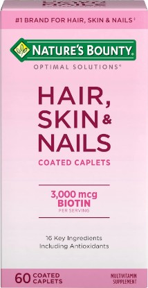 Picture of Nature's Bounty Hair, Skin and Nails Caplets 60 ea