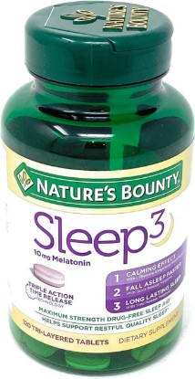 Picture of Nature's Bounty Sleep3 10mg. Melatonin, 120 Tablets