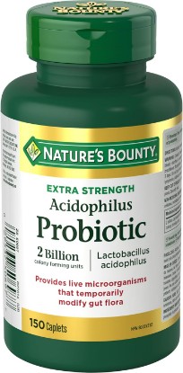 Picture of Nature's Bounty Acidophilus Probiotic 2 Billion, 150 caplets