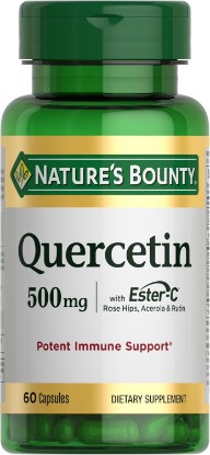 Picture of Nature's Bounty Quercetin 500mg, 60 Count