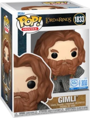 Picture of Funko Pop! Movies: The Lord of the Rings - Gimli (Chainmail Special Edition) #1833