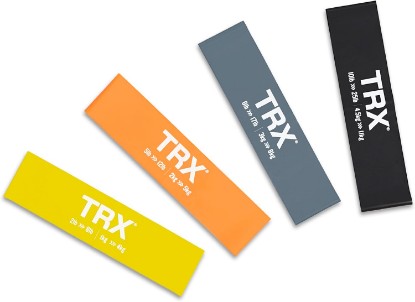 Picture of TRX Training Exercise Bands, Exercise Bands for Working Out, Increase Exercise Intensity, Portable Workout Equipment for Women and Men, Set of 4