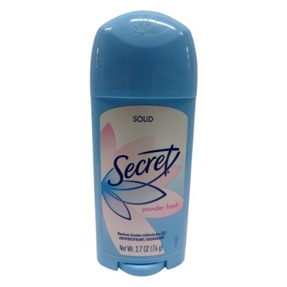 Picture of Secret Anti-Perspirant Deodorant Solid Powder Fresh 2.70 oz (Pack of 5)