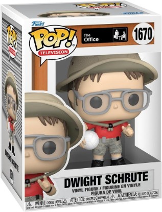 Picture of Funko POP! Television: The Office - Dwight | Official Comedy Merch - Collectable Vinyl Figurine for Shelf Display - Birthday Gift Idea for Fans and Collectors