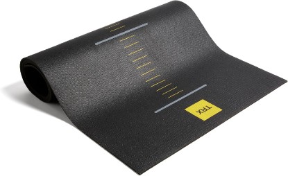 Picture of TRX Suspension Training Mat - Non-Slip Gym Mat, Black, 72" x 24"