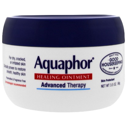 Picture of Aquaphor Healing Ointment, 3.5 oz., Moisturizes and Soothes Dry, Cracked, Irritated Skin, Use on Chapped Lips Hands or Feet, Fragrance Free, Latex Free, Hypoallergenic, Promotes Healthy Skin