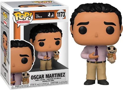 Picture of Funko POP TV: The Office - Oscar with Scarecrow, Multicolor, 3.75 inches (57397)