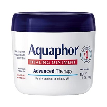 Picture of Aquaphor Healing Ointment, Advanced Therapy Skin Protectant, Dry Skin Body Moisturizer, 14 Oz Jar