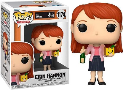 Picture of Funko POP TV: The Office - Erin with Happy Box & Champagne, Multicolor (57394)