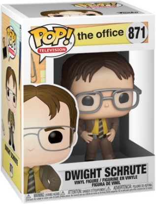 Picture of Funko POP! TV: The Office - Dwight Schrute | Official Merch - Collectable Vinyl Figurine for Shelf Display - Birthday Gift Idea for Fans and Collectors