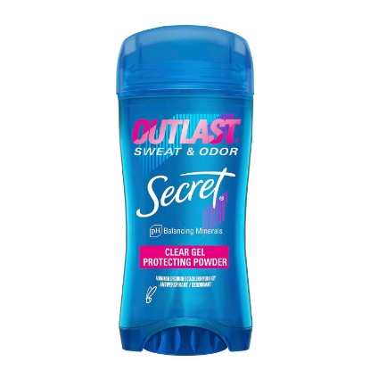Picture of Secret Antiperspirant Deodorant for Women, Protecting Powder Scent, Clear Gel, Outlast Xtend, 2.6 Oz (Pack of 6)