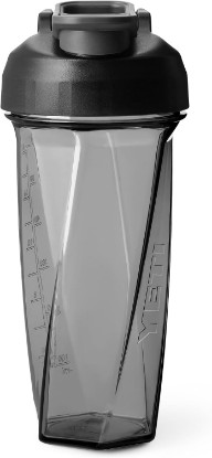 Picture of YETI Yonder Helimix Vortex Blender Shaker Bottle Holds up to 27oz | No Blending Ball or Whisk | USA Made | Portable Pre Workout Whey Protein Drink Shaker Cup | Dishwasher Safe, Charcoal