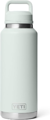 Picture of YETI Rambler 46 oz Bottle, Leakproof, Vacuum Insulated, Stainless Steel with Chug Cap, Ridgeline
