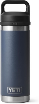 Picture of YETI Rambler 18 oz Bottle, Vacuum Insulated, Stainless Steel with Chug Cap, Navy
