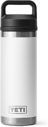 Picture of YETI Rambler 18 oz Bottle, Vacuum Insulated, Stainless Steel with Chug Cap, White