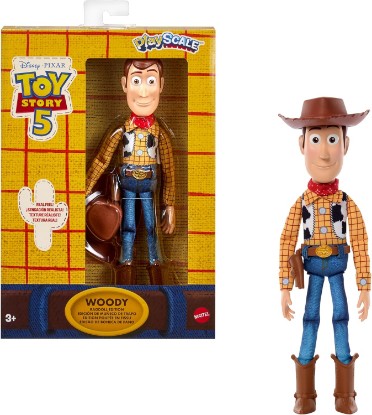 Picture of ​Mattel Disney and Pixar Toy Story 5 Ragdoll Edition Woody | 7-inch Soft Playscale Action Figure, Movie Accurate, Collectable
