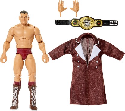Picture of Mattel WWE Elite Action Figure & Accessories, Series #121, 6-inch Collectible Gunther with 25 Articulation Points & Swappable Hands