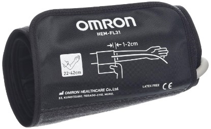 Picture of Omron Healthcare CFX-WR17 Easy-Wrap Comfit Blood Pressure Cuff, Range 9"-17" Black ()