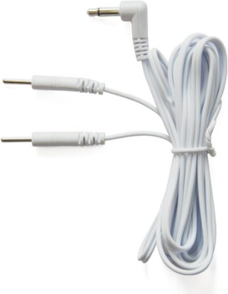 Picture of Discount TENS Replacement Lead Wire – Compatible with Omron PM3030 TENS Units Only, Fits 2mm Pin Electrode Connectors, Durable Cable for Omron Pain Relief Devices