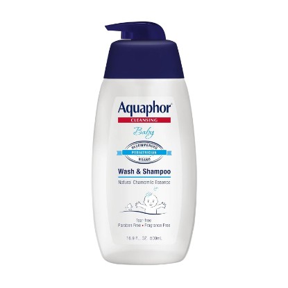 Picture of Aquaphor Baby Cleansing Wash & Shampoo 16 Ounce Pump (Pack of 3)