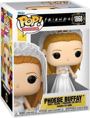 Picture of Funko POP! TV: Friends - Phoebe Wedding Dress | Official Merch - Collectable Vinyl Figurine for Shelf Display - Birthday Gift Idea for Fans and Collectors