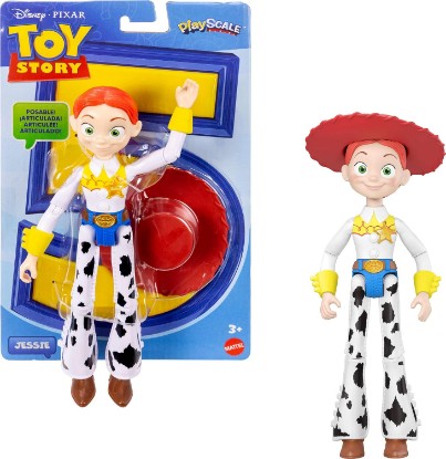 Picture of ​Mattel Disney and Pixar Toy Story 5 Jessie Action Figure | 7-inch Playscale, 1 Key Character, 8+ Posable Joints, Movie-Accurate Design