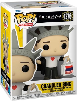 Picture of Funko POP! TV: Friends - New York Chandler Bing | Official Merch - Collectable Vinyl Figurine for Shelf Display - Birthday Gift Idea for Fans and Collectors