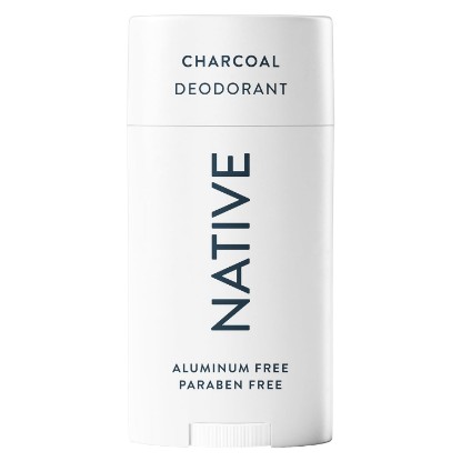 Picture of Native Deodorant | Natural Deodorant for Men, Aluminum Free with Baking Soda, Probiotics, Coconut Oil and Shea Butter | Charcoal - 2.65 oz
