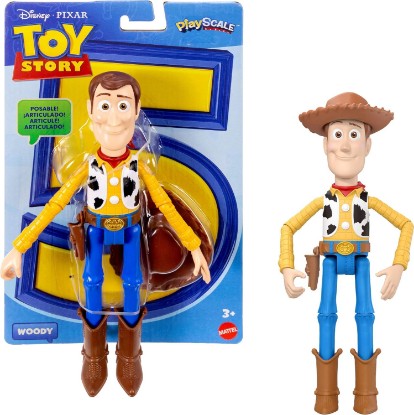 Picture of ​Mattel Disney and Pixar Toy Story 5 Woody Action Figure | 7-inch Playscale, 1 Key Character, 8+ Posable Joints, Movie-Accurate Design