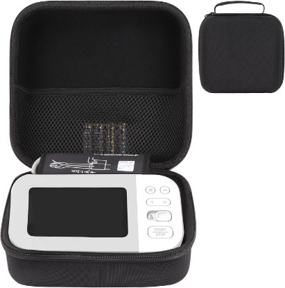 Picture of RIYADAone Case for OMRON Platinum BP5450 BP5350 Blood Pressure Monitor | Hard Shell Shockproof, Waterproof Monitor Storage, Mesh Bag Organizer, Lightweight Travel