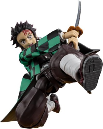 Picture of TAMASHII NATIONS - Demon Slayer: Kimetsu no Yaiba - Tanjiro Kamado [The Final Battle in the Infinity Castle] S.H.Figuarts Action Figure | Demon Slayer Kimetsu No Yaiba 6 Inch Action Figure S.H. Figuarts - Tanjiro Kamado The Final Battle in the Infinity Castle
