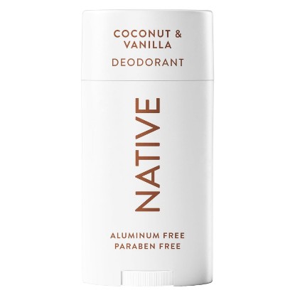 Picture of Native Deodorant Contains Naturally Derived Ingredients, 72 Hour Odor Control | Deodorant for Women and Men, Aluminum Free with Baking Soda, Coconut Oil and Shea Butter | Coconut & Vanilla - 2.65 oz