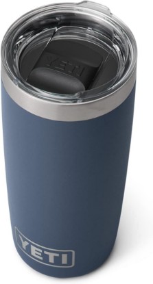 Picture of YETI Rambler 10 oz Tumbler, Stainless Steel, Vacuum Insulated with MagSlider Lid, Navy