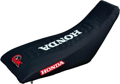 Picture of TRX 400ex TRX400ex TRX 400 EX Multi Grip Seat Cover - Compatible Fit for 1999-2007 TRX 400EX Wheeler Quad (Black top)