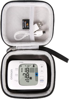 Picture of Aproca Case Compatible with OMRON Gold Series BP4350 / 7 Series Wireless Wrist Blood Pressure Monitor, Storage Portable Bag for Accessories (Case Only)