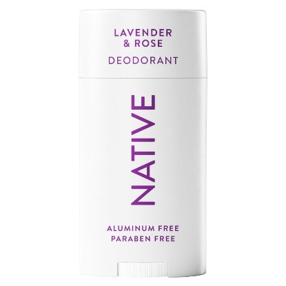 Picture of Native Deodorant Contains Naturally Derived Ingredients, 72 Hour Odor Control | Deodorant for Women and Men, Aluminum Free with Baking Soda, Coconut Oil and Shea Butter | Lavender & Rose