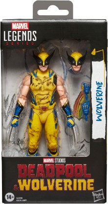 Picture of Marvel Legends Series Wolverine, Marvel Studios' Deadpool & Wolverine Movie Collectible 6-Inch Action Figure Gift