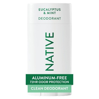 Picture of Native Deodorant Contains Naturally Derived Ingredients, 72 Hour Odor Control, Deodorant for Women and Men, Aluminum Free, Eucalyptus & Mint 2.65oz