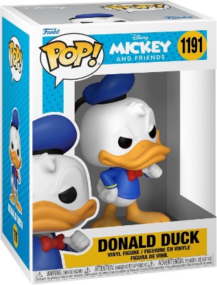 Picture of Funko POP! Disney: Mickey and Friends - Donald Duck | Official Cartoon/Animation Merch - Collectable Vinyl Figurine for Shelf Display - Birthday Gift Idea for Fans and Collectors