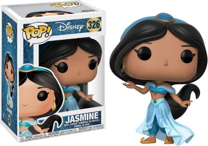Picture of Funko Pop Disney: Aladdin - Jasmine - (New) Collectible Vinyl Figure - Collectable Vinyl Figure - Gift Idea - Official Merchandise - Toys for Kids & Adults - Cartoon/Animation Fans