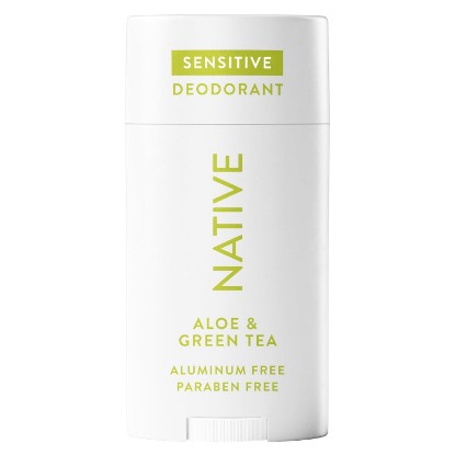 Picture of Native Sensitive Deodorant Contains Naturally Derived Ingredients, 72 Hour Odor Control | Deodorant for Women & Men, Aluminum Free with Baking Soda, Coconut Oil and Shea Butter, Aloe & Green Tea