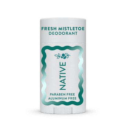 Picture of Native Deodorant, Holiday Edition, Fresh Mistletoe Scent, Contains Naturally Derived Ingredients, 72 Hour Odor Control | Deodorant for Women and Men, Aluminum Free with Baking Soda