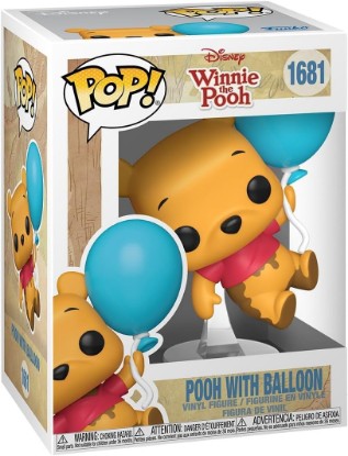 Picture of Funko POP! Disney Winnie the Pooh - Pooh with Balloon | Official Merch - Collectable Vinyl Figurine for Shelf Display - Birthday Gift Idea for Fans and Collectors