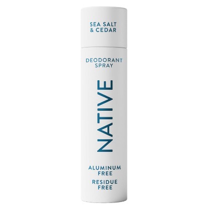 Picture of Native Deodorant & Body Spray, Sea Salt & Cedar, 72-Hour Odor Protection for Underarms & Body, Aluminum Free, Quick Drying, 3.5 oz