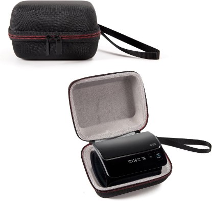Picture of Hard Carrying Case Compatible with Omron Evolv Blood Pressure Monitor Upper Arm,Portable Travel Storage Case for BP7000 HEM-7600T-BK Bluetooth Wireless BP Monitor (Case Only)