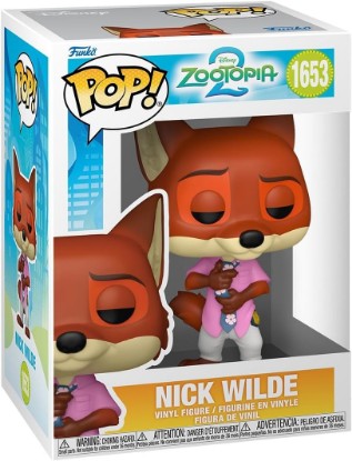 Picture of Funko Pop! Disney: Zootopia 2 - Nick Wilde - Collectable Vinyl Figure - Gift Idea - Official Merchandise - Toys for Kids & Adults - Disney Fans - Model Figure for Collectors and Display
