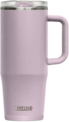 Picture of CamelBak Thrive Mug Stainless Steel Drinkware 32oz, Purple Sky | Secure Leak Resistant Lid, Reliable Hot and Cold Insulation, Travel Ready Shape, Comfortable Carry Handle