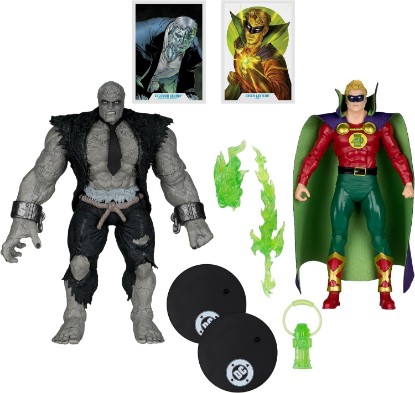Picture of McFarlane Toys DC Multiverse Solomon Grundy vs Green Lantern (JSA) 7in Figure and Mega Figure 2 Pack | DC Multiverse JSA 7 Inch Action Figure 2-Pack - Solomon Grundy vs Green Lantern