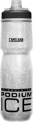 Picture of CamelBak Podium Ice Water Bottle 21oz, Black | Maximum Cold Retention for Hot Rides, Effortless Squeeze Hydration, Secure Fit in Bike Cages, Clean Taste, Every Sip